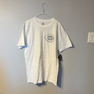 Majestic White Reds Graphic Tee